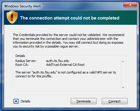 Win 7 Trust
