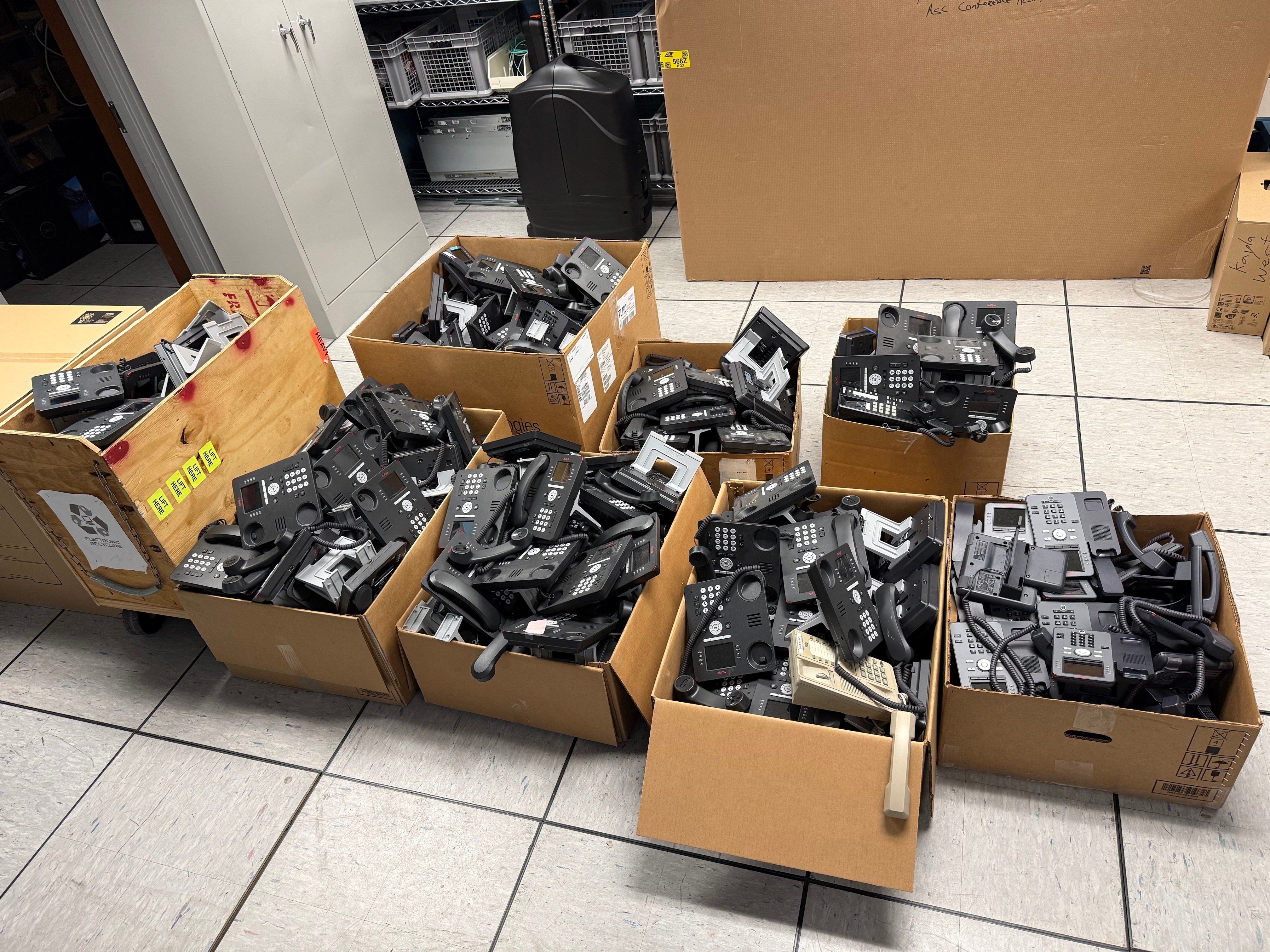 Faculty and staff migrated from legacy physical phone systems to Zoom Phone