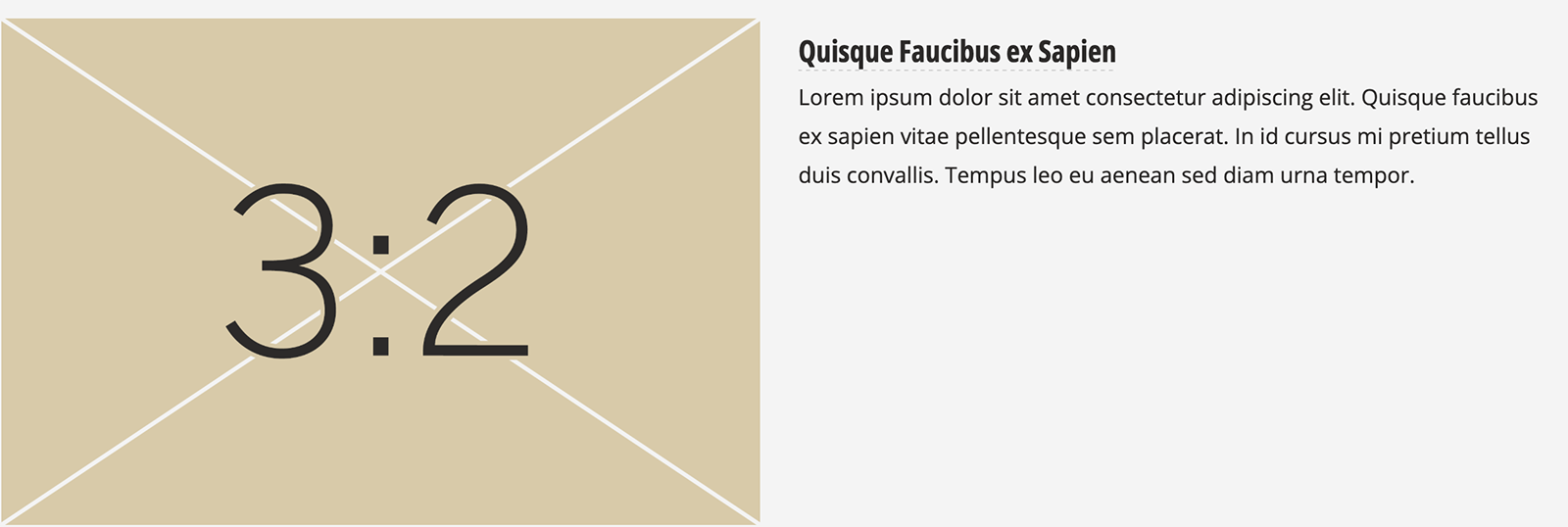 Example of a Feature Box paragraph with image aligned to the left.