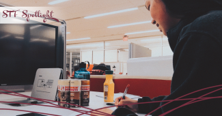 The studio offers tutoring, study groups and lots of available tech for students