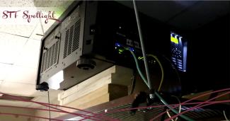 Using the NEC projectors, which are standard in the cinema industry, film school students can work on coloring their videos in a space that properly reflects how the image would look in a professional theater setting. 