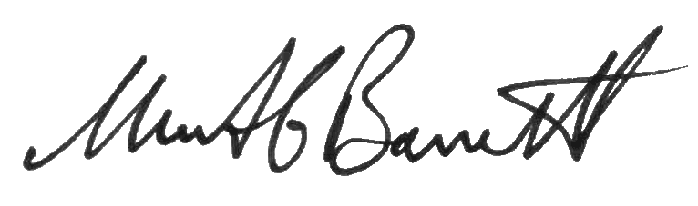 Michael Barrett Signature