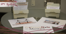 The ProfessioNole Mentors Program originally used a Rolodex and index cards which allowed students to scroll through the cards and find a student mentor that aligned with their interests. 