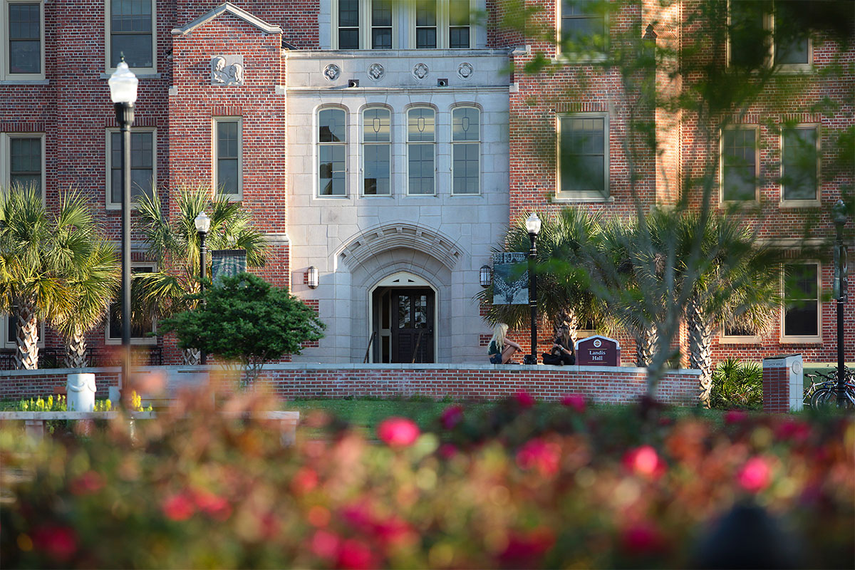 A residence hall at Florida State University.