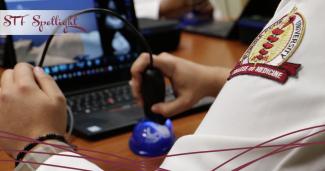 “I believe that by getting exposed to this technology earlier in our careers, we’ll be able to pick up on a lot of the pathologies that we learn in theory. So by the time we get further onto residency, we’ll be able to pick up on those things quicker,” says JeCoy Hawley, a medical student in his second year. 
